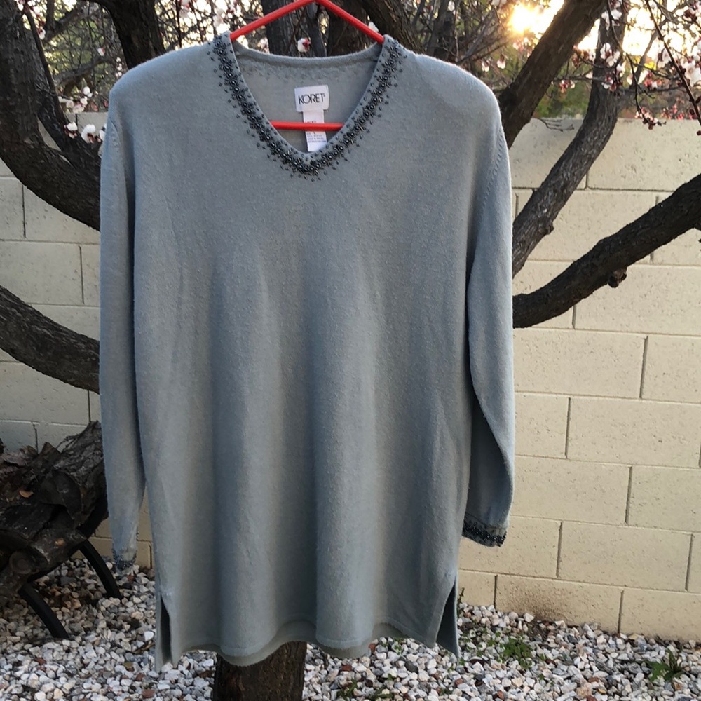 Vintage beaded sweater